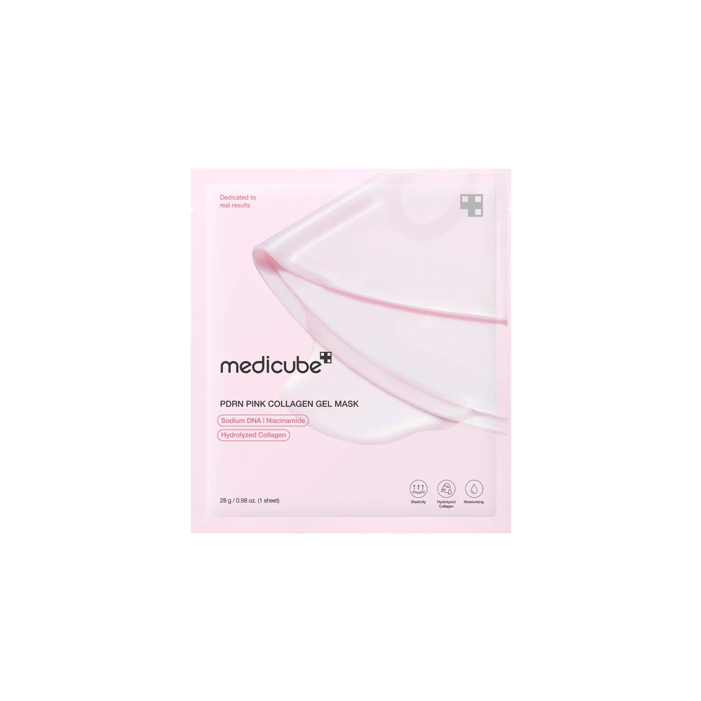 MEDICUBE PDRN Pink Collagen Gel Mask gelinė lakštinė veido kaukė, 28 g
