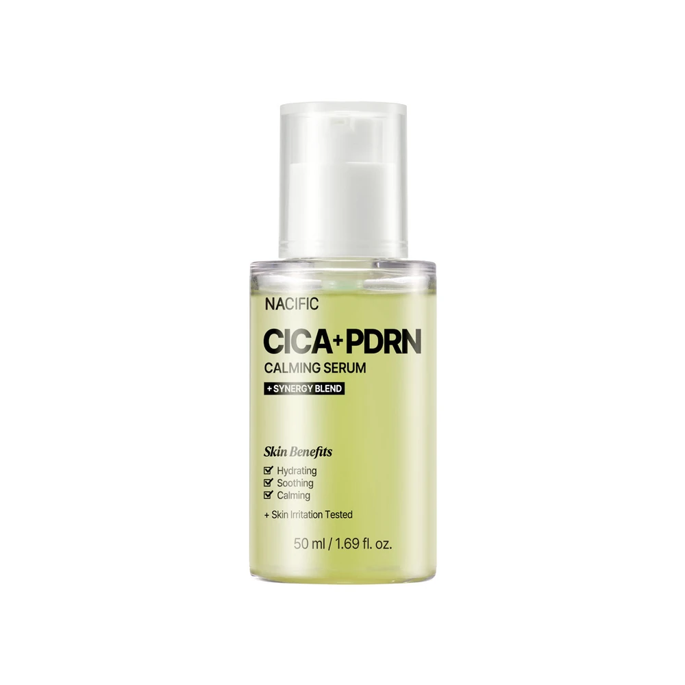 NACIFIC Cica + PDRN Calming Serum veido serumas, 50 ml