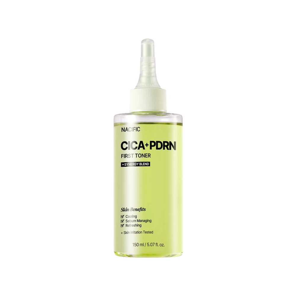 NACIFIC Cica + PDRN First Toner veido tonikas, 150 ml