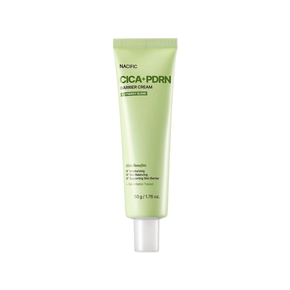 NACIFIC Cica + PDRN Barrier Cream barjerinis veido kremas, 50 g