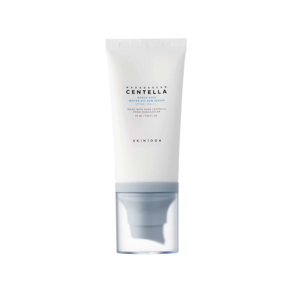 SKIN1004 Madagascar Centella Hyalu-Cica Water-Fit Sun Serum SPF 50 apsauginis serumas nuo saulės, 50 ml