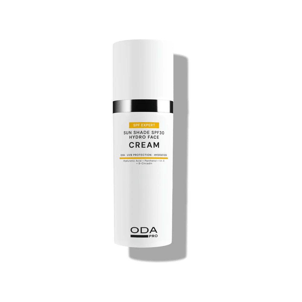 ODA PRO Sun Shade SPF30 Hydro Face Cream drėkinamasis veido kremas nuo saulės SPF30, 50 ml