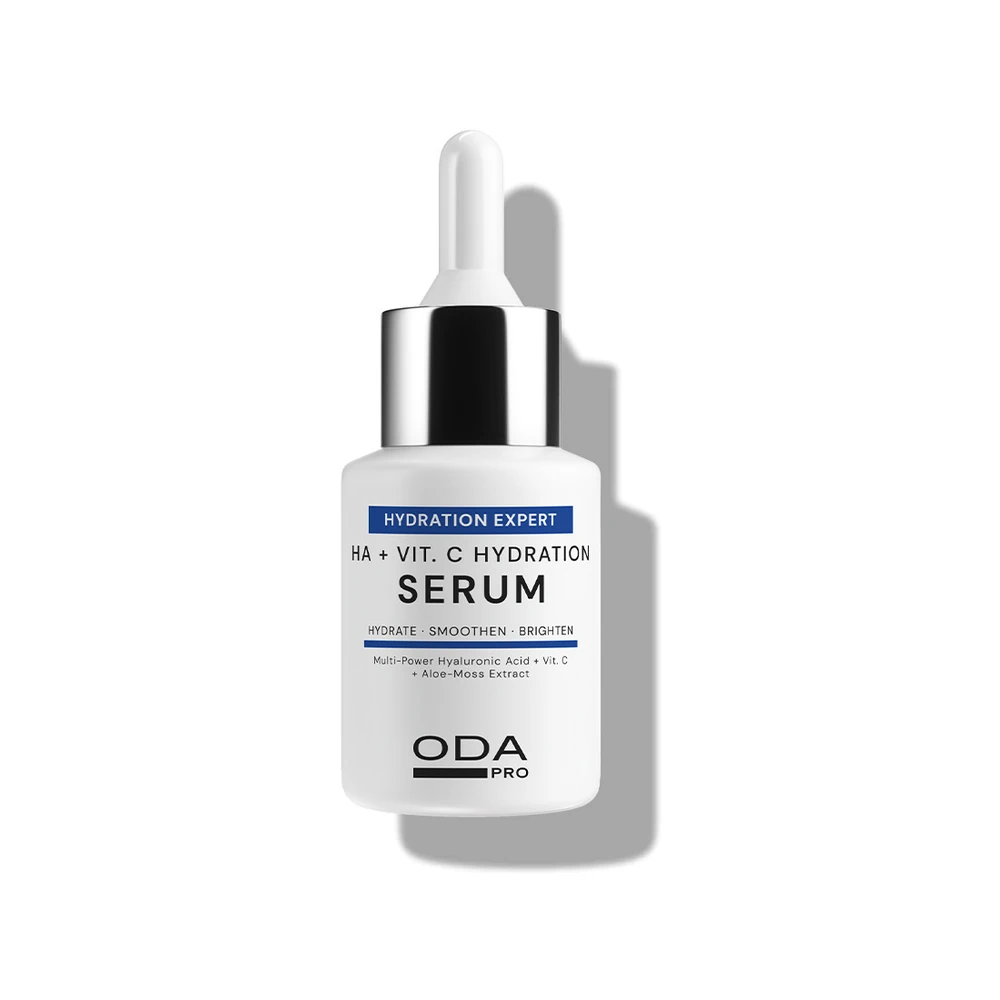 ODA PRO HA + Vit C Hydration Serum drėkinamasis serumas su hialurono rūgštimi ir vitaminu C, 30 ml