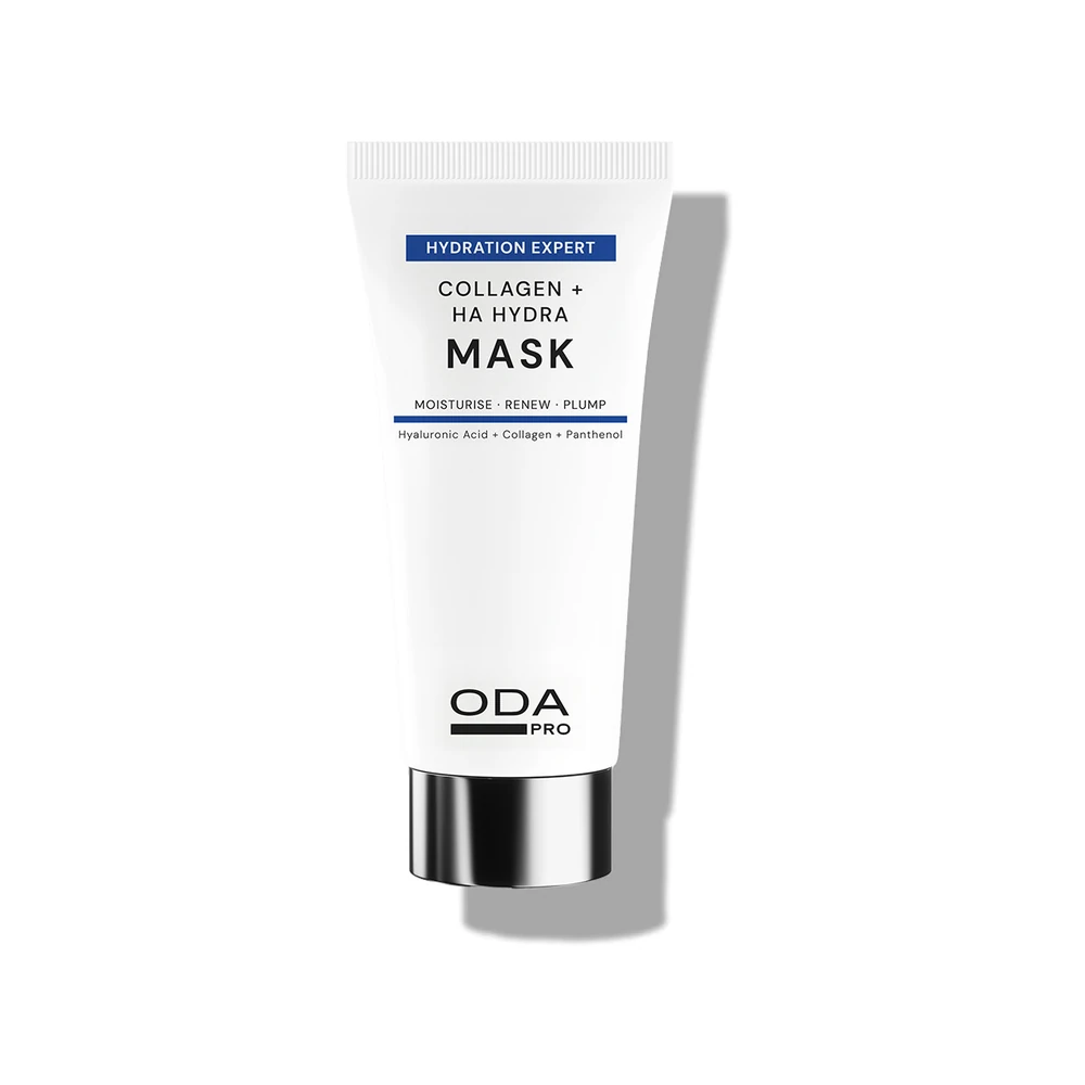 ODA PRO Collagen + HA Hydra Mask drėkinamoji kaukė su kolagenu ir hialurono rūgštimi, 50 ml