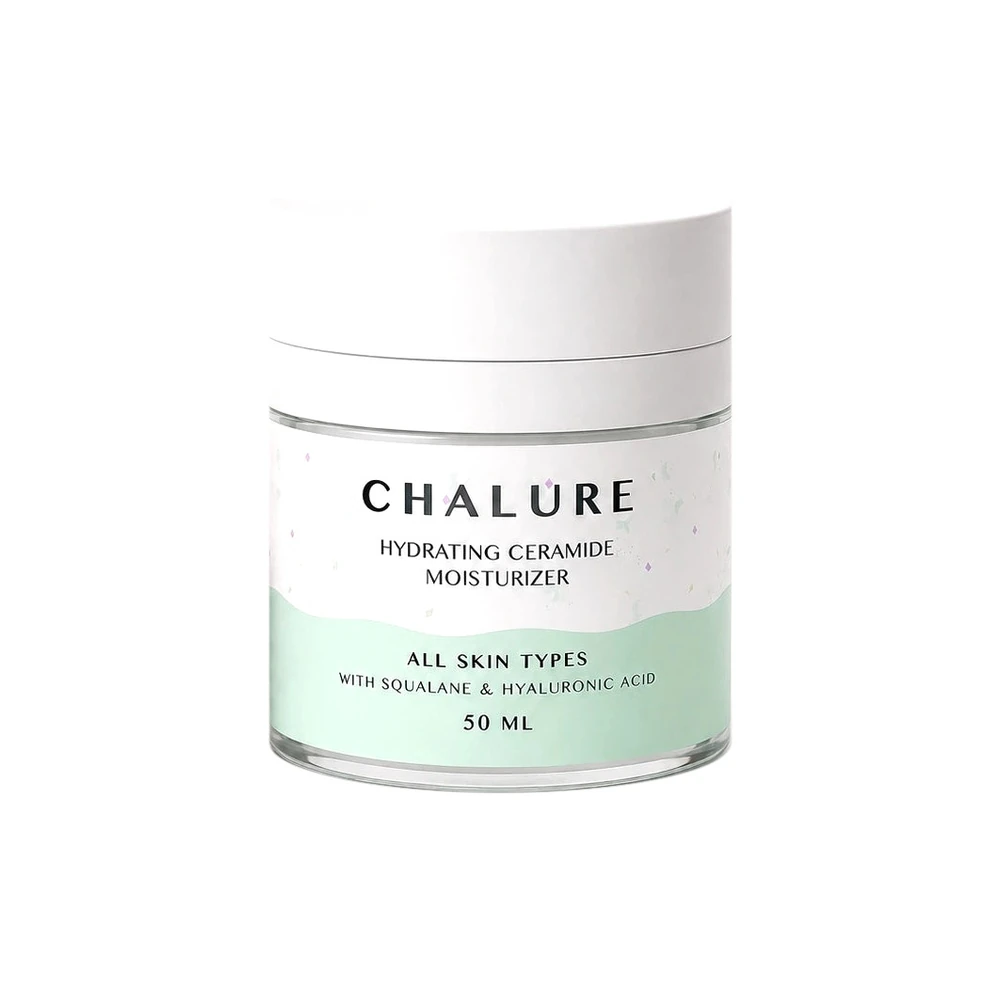 CHALURE Hydrating Ceramide Moisturizer drėkinamasis keramidų veido kremas, 50 ml