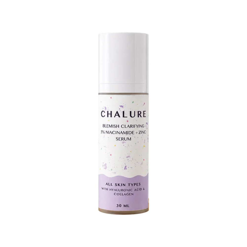 CHALURE Blemish Clarifying 5% Niacinamide + Zinc Serum serumas su niacinamidu ir cinku, 30 ml
