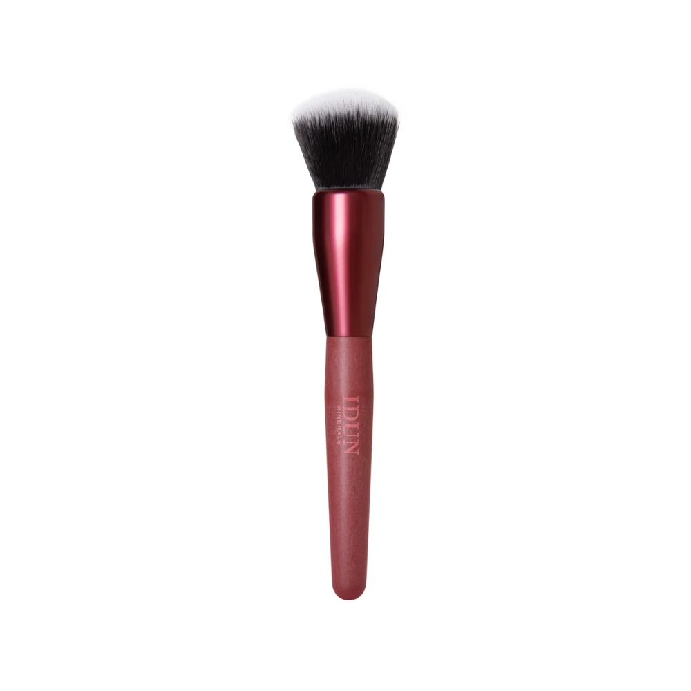 IDUN Minerals Pro Soft Kabuki biraus makiažo pagrindo ir pudros šepetėlis Nr. 8021