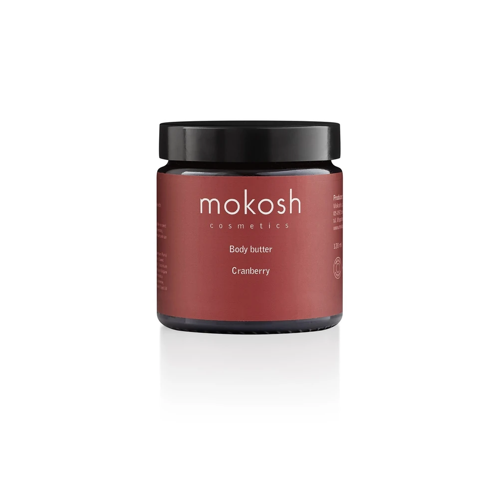 Mokosh Cranberry atkuriamasis kūno sviestas, 120 ml
