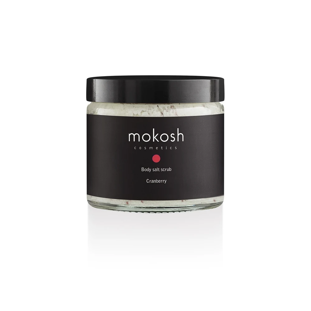 Mokosh Cranberry druskos kūno šveitiklis, 300 g